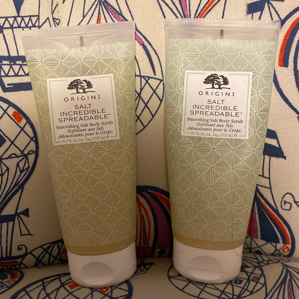 Origins Salt Incredible Spreadable smoothing salt body scrub